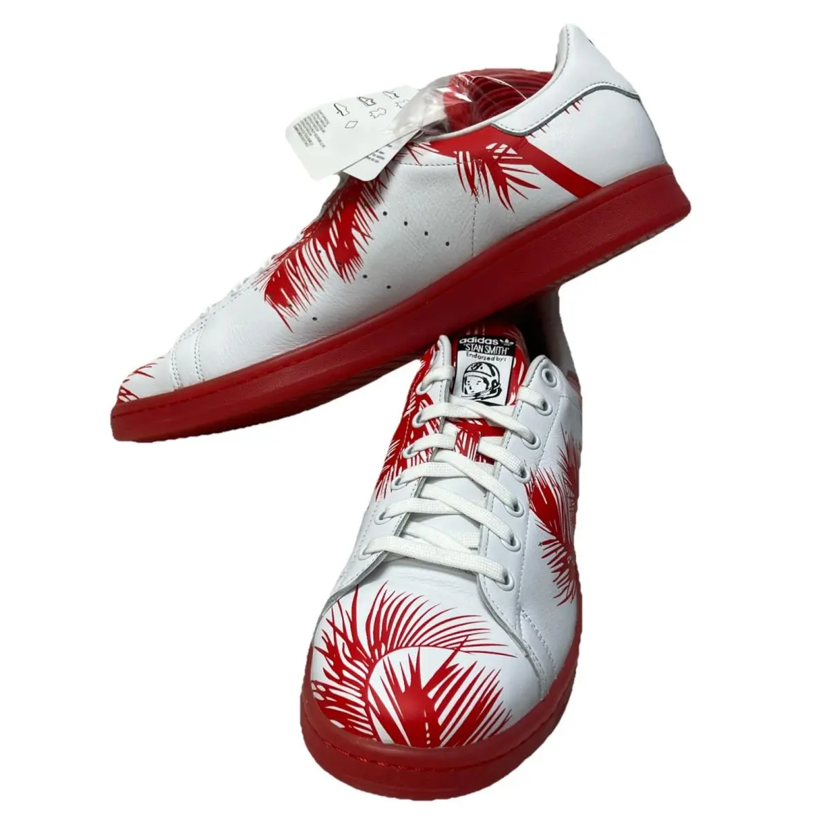 Adidas Pharrell Bbc Stan Smith Palm Tree Pack US 13 White Red Red