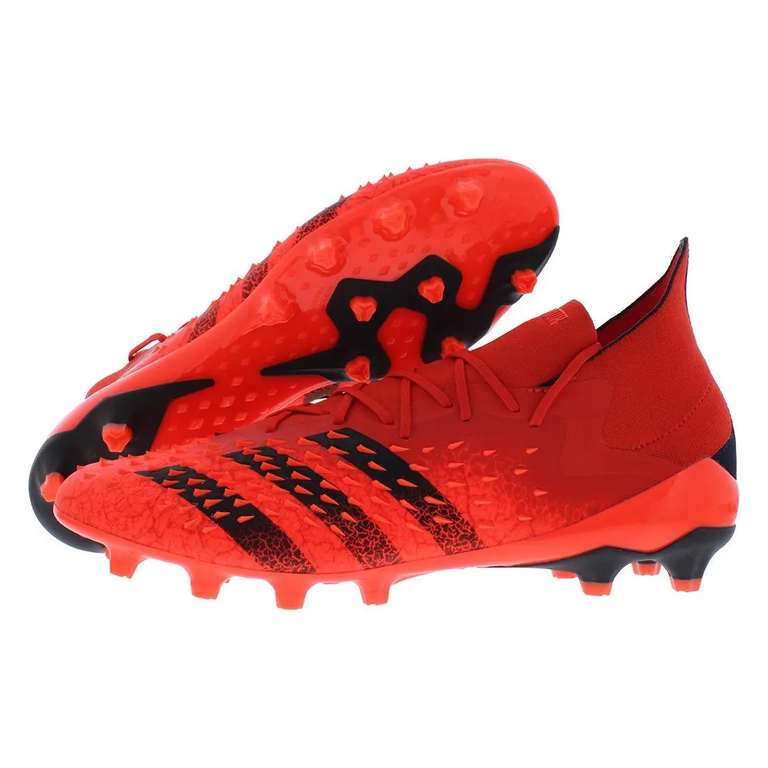 Adidas Predator Freak .1 Artificial Ground Mens Shoes Size 12.5 Color: - Red/Core Black/Solar Red, Main: Red