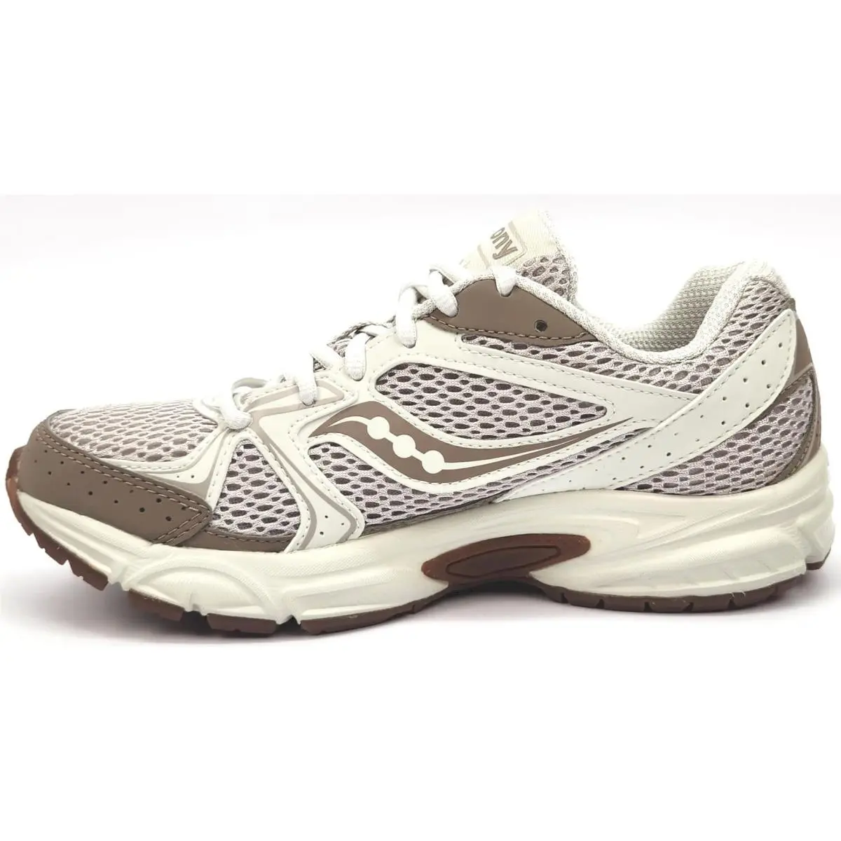 Saucony shoes - Saucony Ride Millenium - Ride Millenium - S60850-5 - Cream/ Tan 1