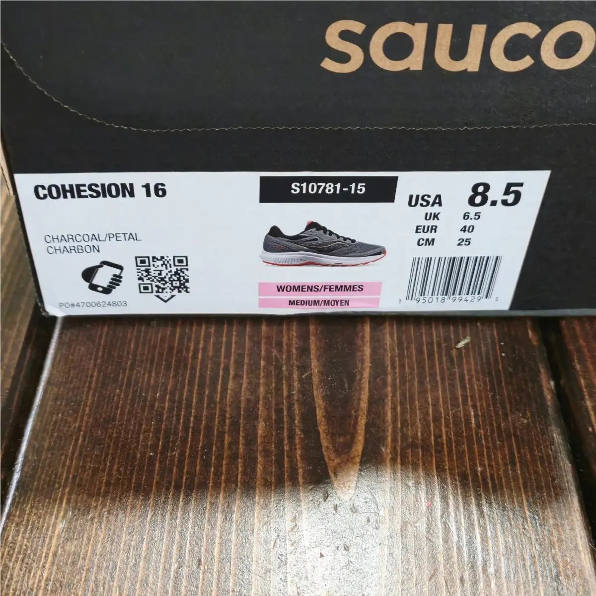Saucony shoes - Saucony Cohesion 16 - Cohesion - Gray 7