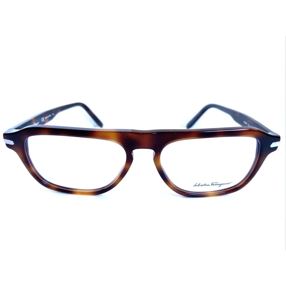 SF 2869 214 55mm Tortoise Men`s Eyeglasses Frame by Salvatore Ferragamo