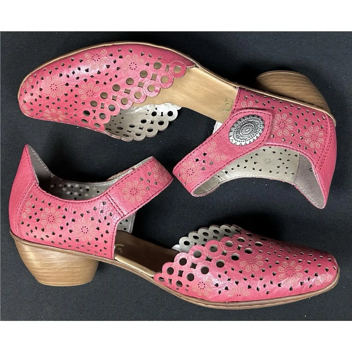 Rieker shoes - Rieker Mirjam 53 43753-33 - Mirjam - 43753-33 - Red (UPC: 0644403691566) 5
