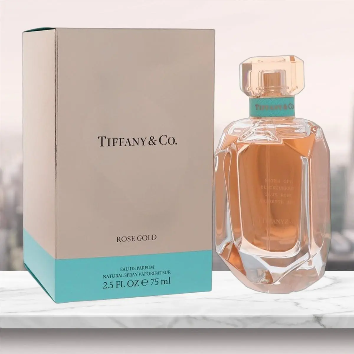 Tiffany Rose Gold Eau De Parfum Spray By Tiffany - 2.5 oz by Tiffany & Co.