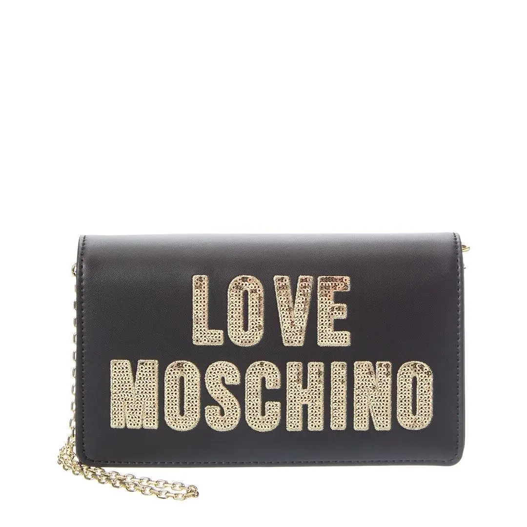 Love  Shoulder Bag Women`s Black by Moschino