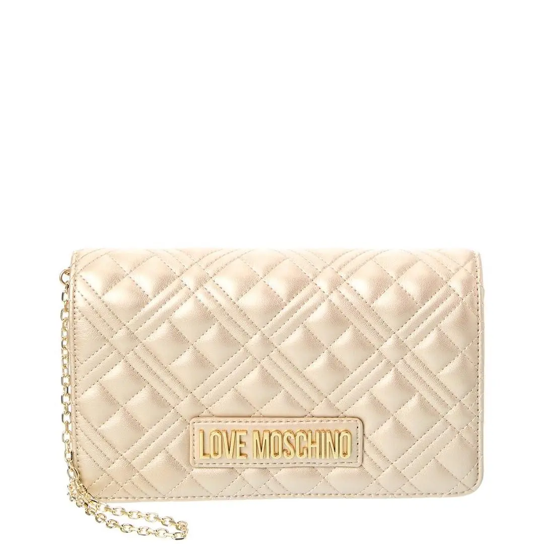 Love  Shoulder Bag Women`s Gold by Moschino