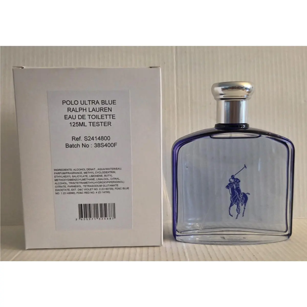 Polo Ultra Blue by Ralph Lauren 4.2fl.oz Eau de Toilette Spray in White Box