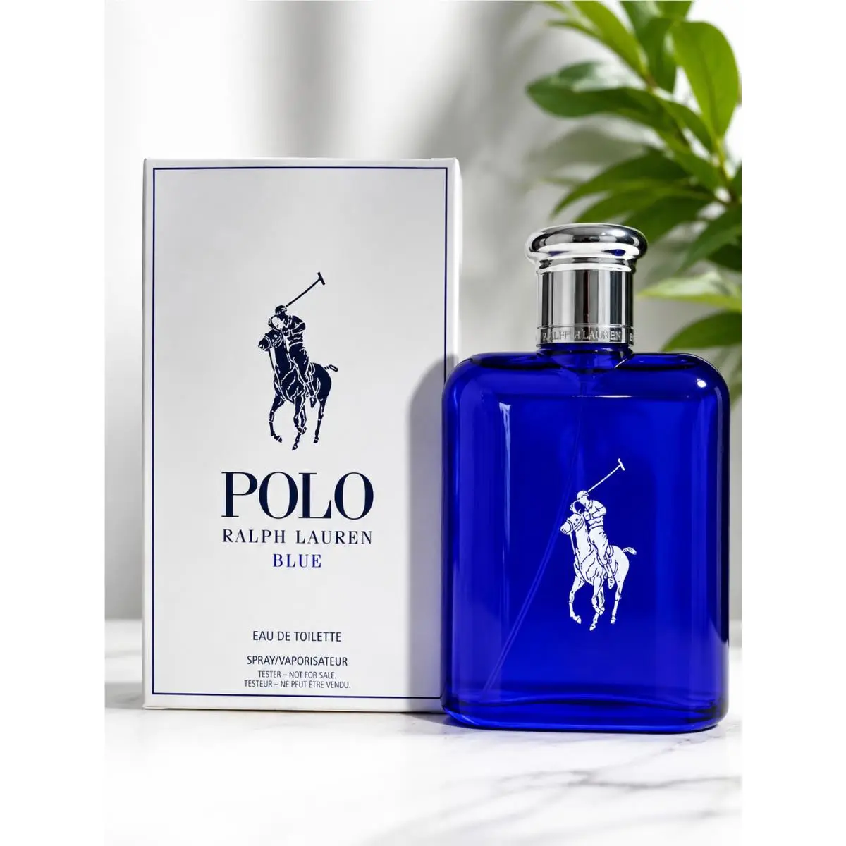 Polo Blue Cologne Perfume Ralph Lauren 4.2 Oz 125 ml Edt Eau De Toilette Spray