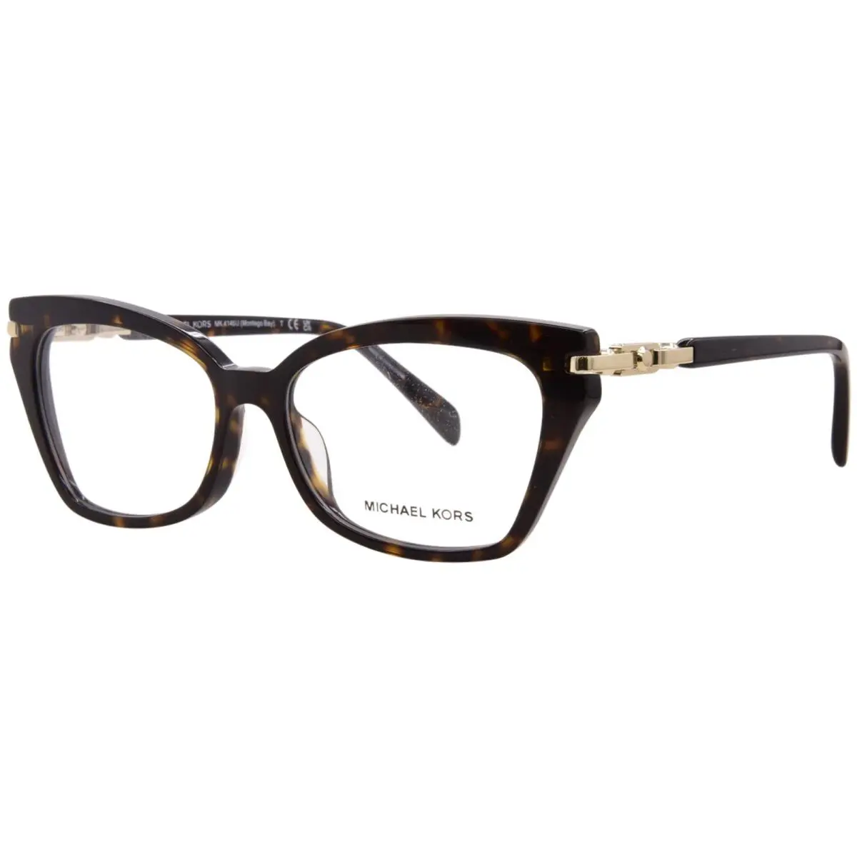 Michael Kors Montego Bay MK4146U 3006 Eyeglasses Women`s Tortoise Full Rim 56mm