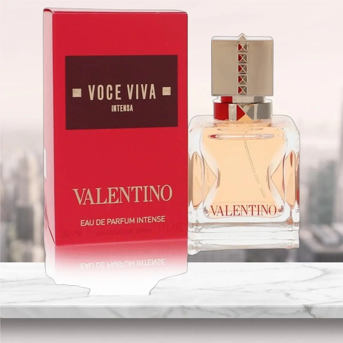 Voce Viva Intensa Eau De Parfum Spray By  - 1 oz by Valentino