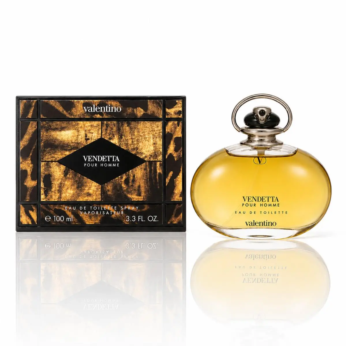 Vendetta  Pour Homme 3.3 oz / 100 ml Eau De Toilette Spray For Men by Valentino