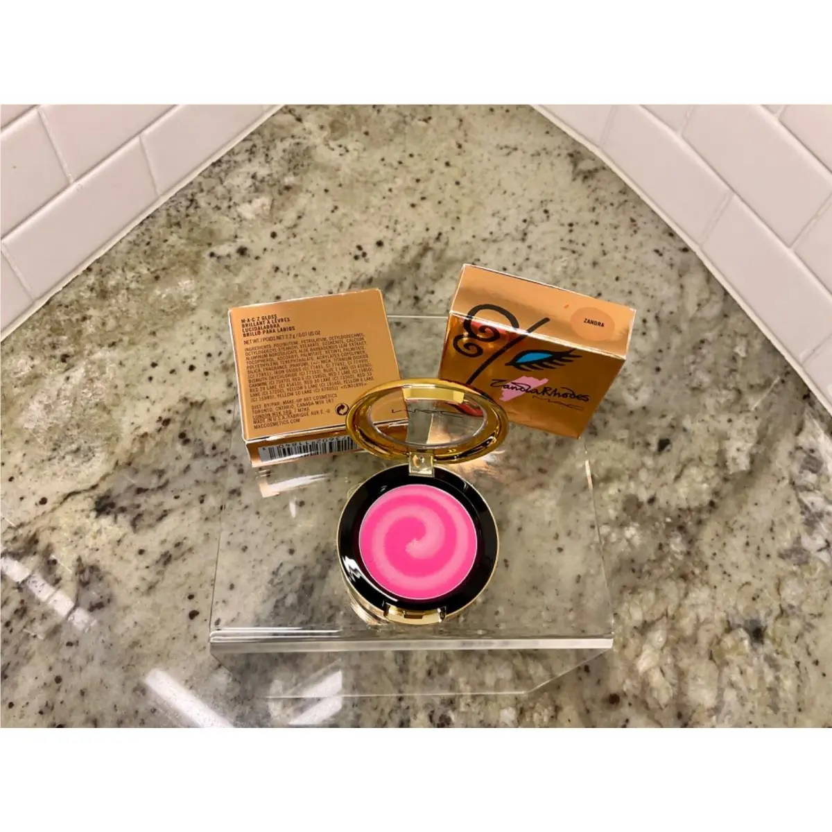Mac Zandra Rhodes Limited Edition You Lection ZANDRA Z GLOSS by MAC Cosmetics