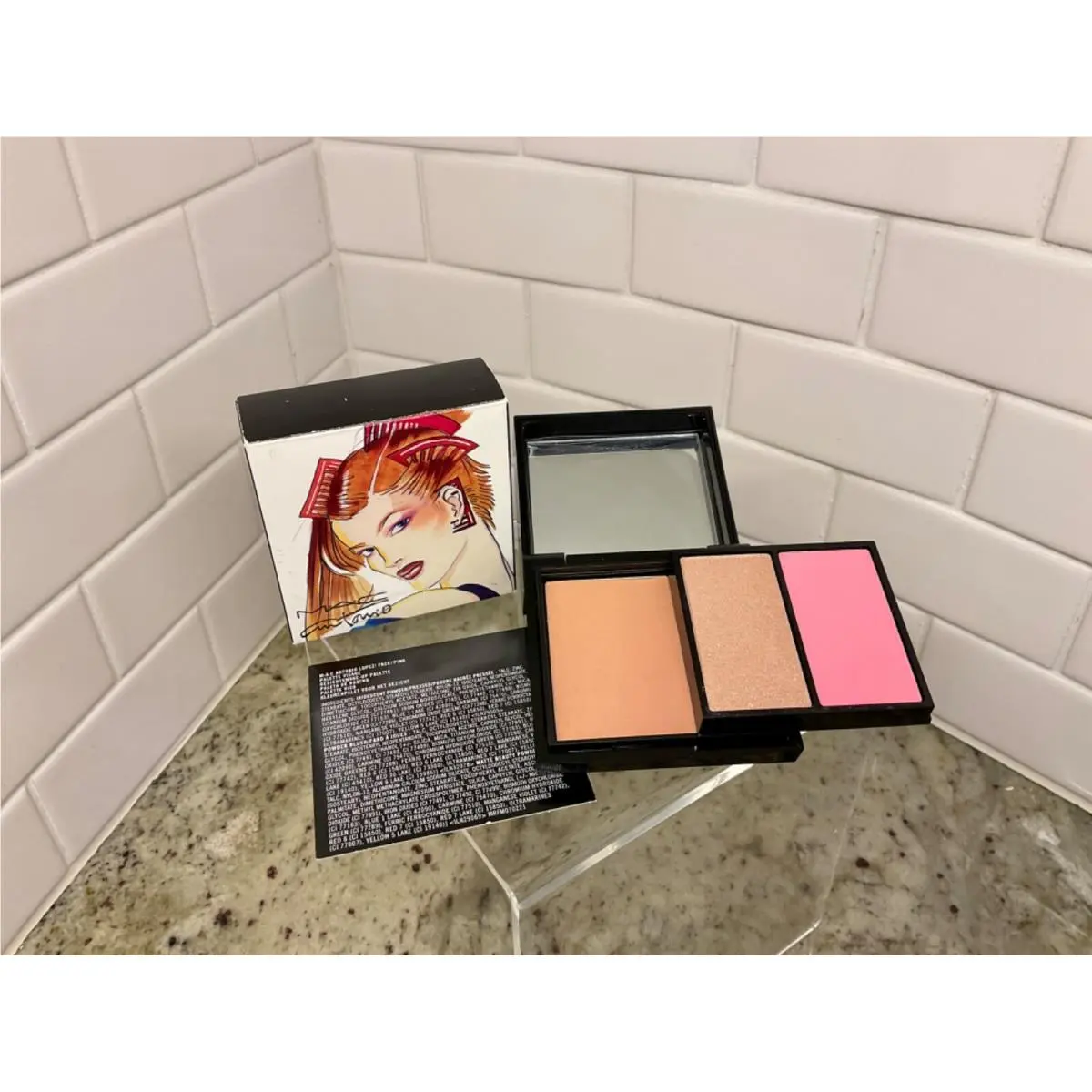Mac Antonio Lopez Limited Edition Holiday Collection FACE PALETTE-PINK-BOXED by MAC Cosmetics