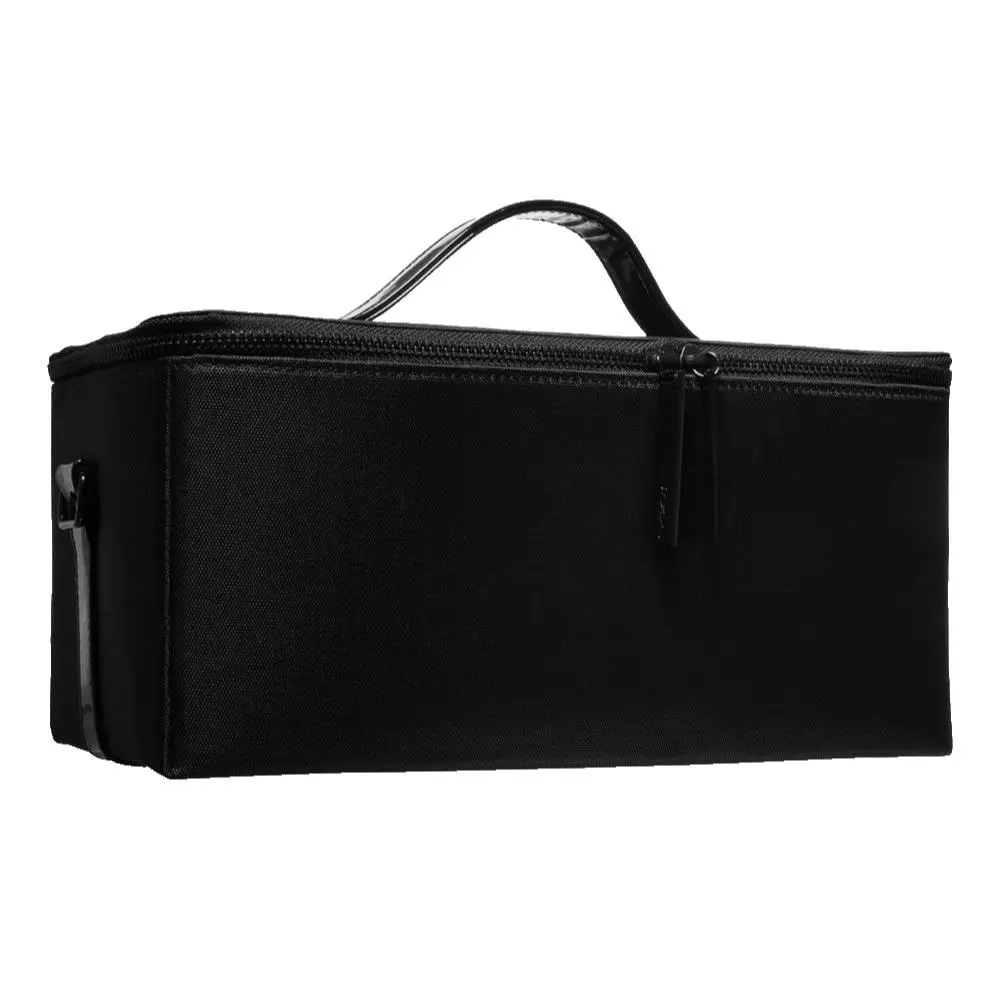 Mac x Matt Murphy Carry All Large Black Cosmetics Bag W/strap Mirror by MAC Cosmetics