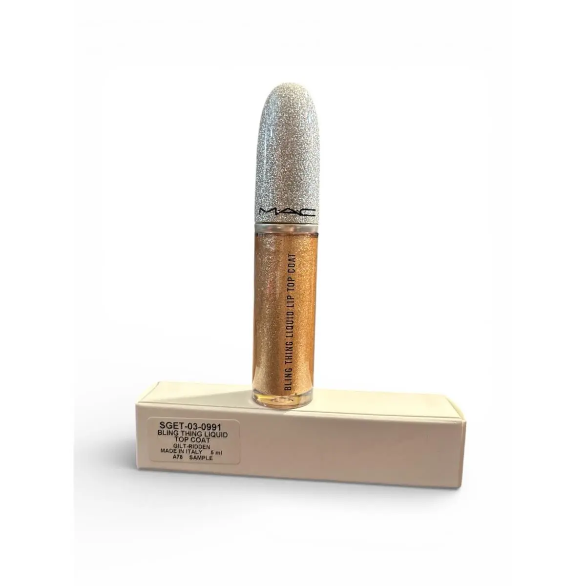 Mac Bling Thing Liquid Top Coat Guilt Ridden Gilt- Ridden by MAC Cosmetics
