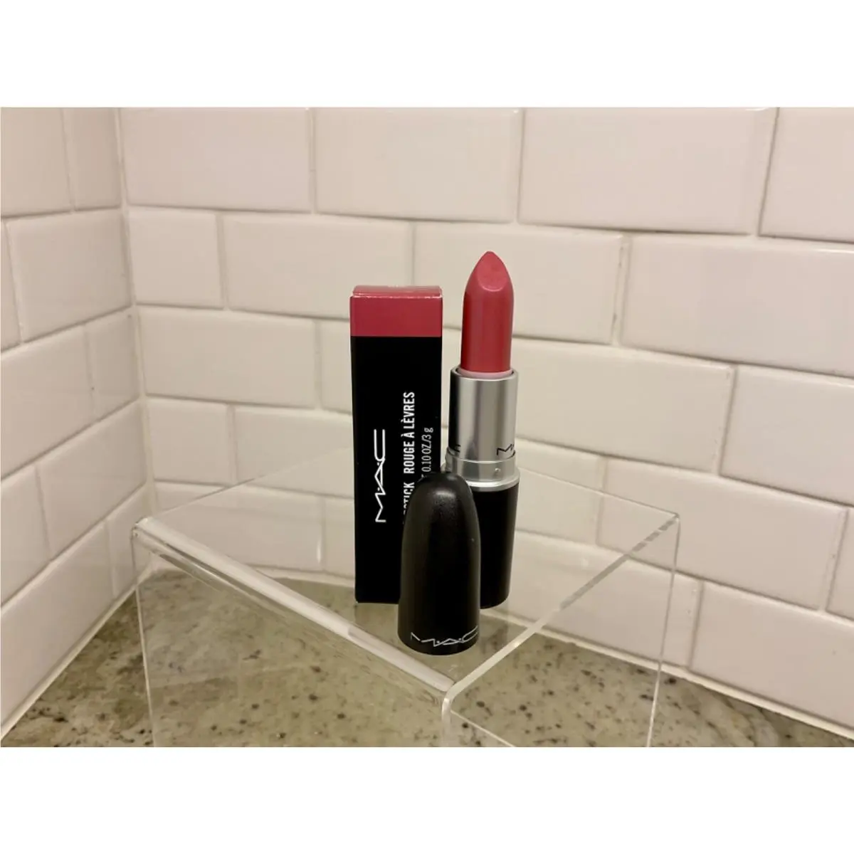 Mac 324 Skew Frost Lipstick Full Size by MAC Cosmetics