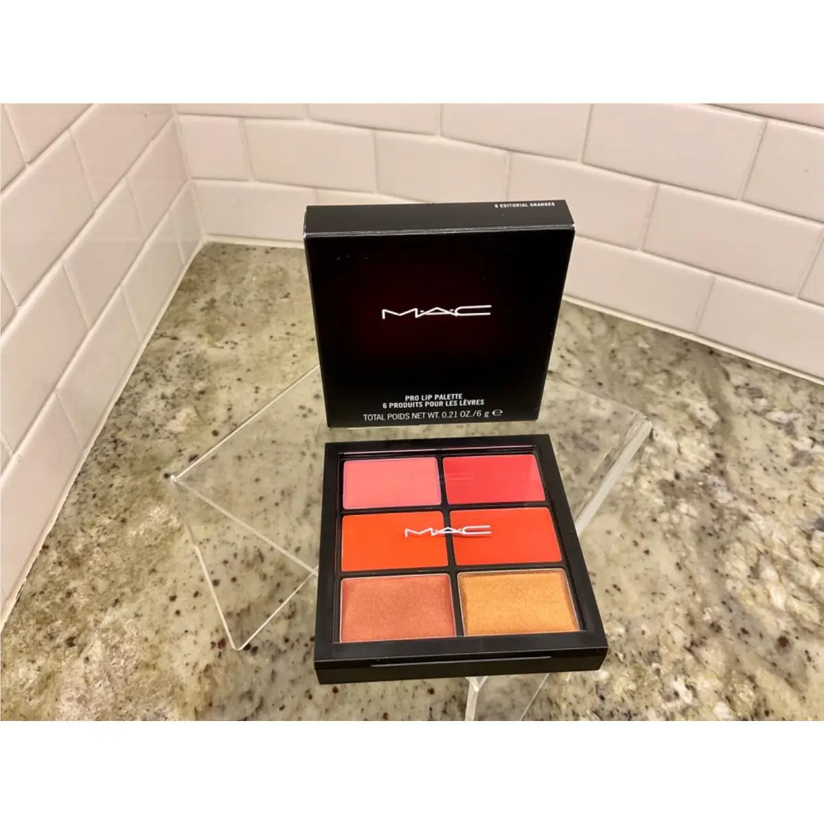 Mac Editorial Oranges Pro Lip Palette Full Size by MAC Cosmetics