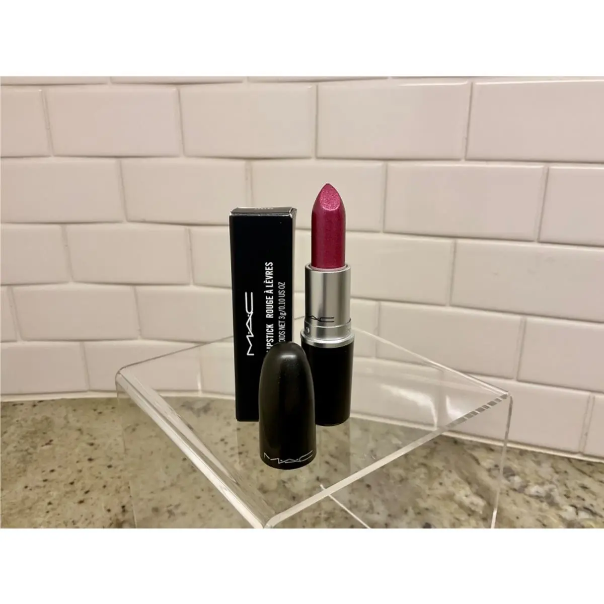 Mac Wild Nectar Metallic Lipstick Full Size by MAC Cosmetics