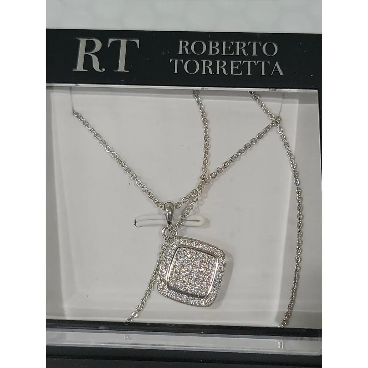 Roberto Torretta Necklace Gargantilla Micropave  with Certificate by Swarovski
