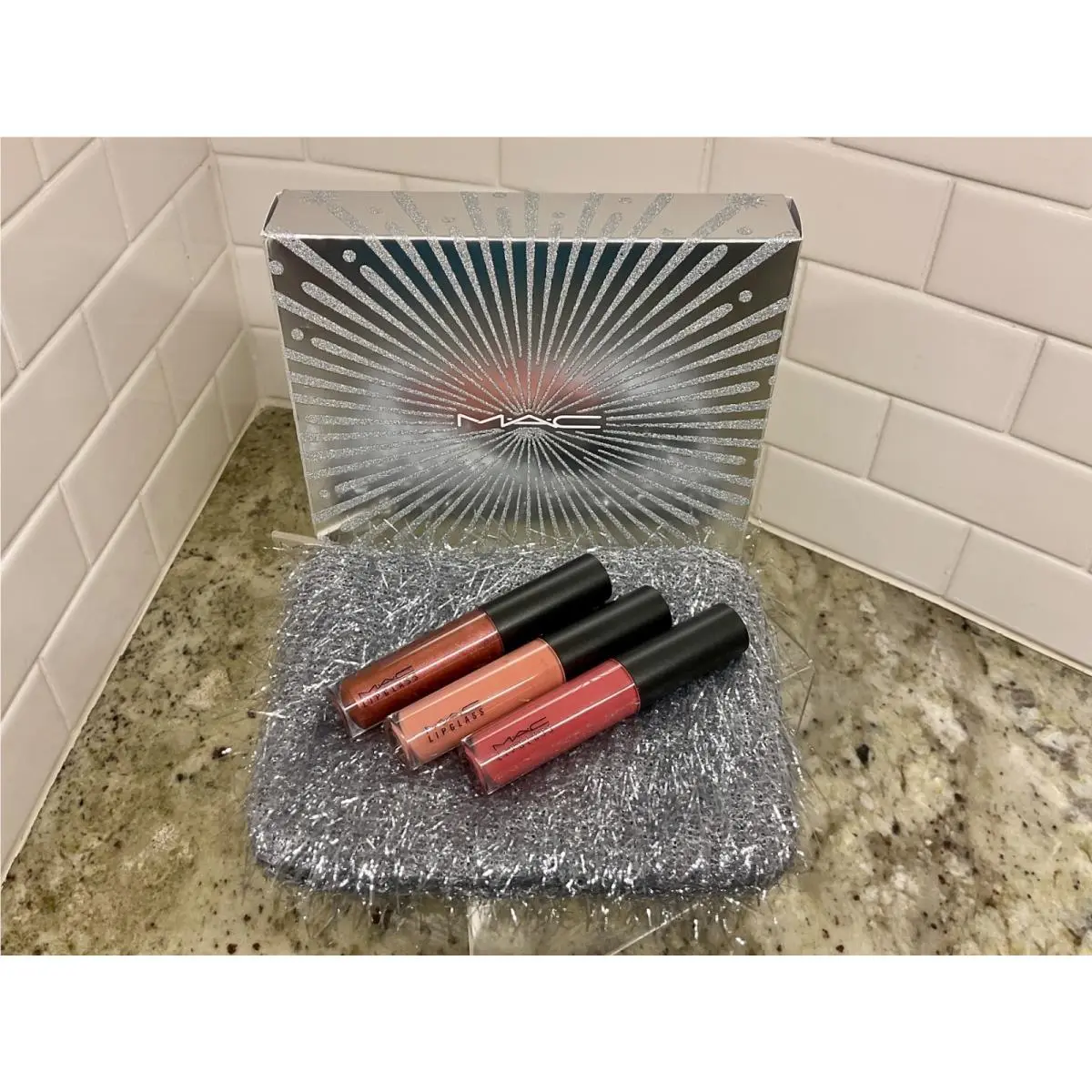 Mac Fireworked Like A Charm Mini Lipglass Kit: Neutral by MAC Cosmetics