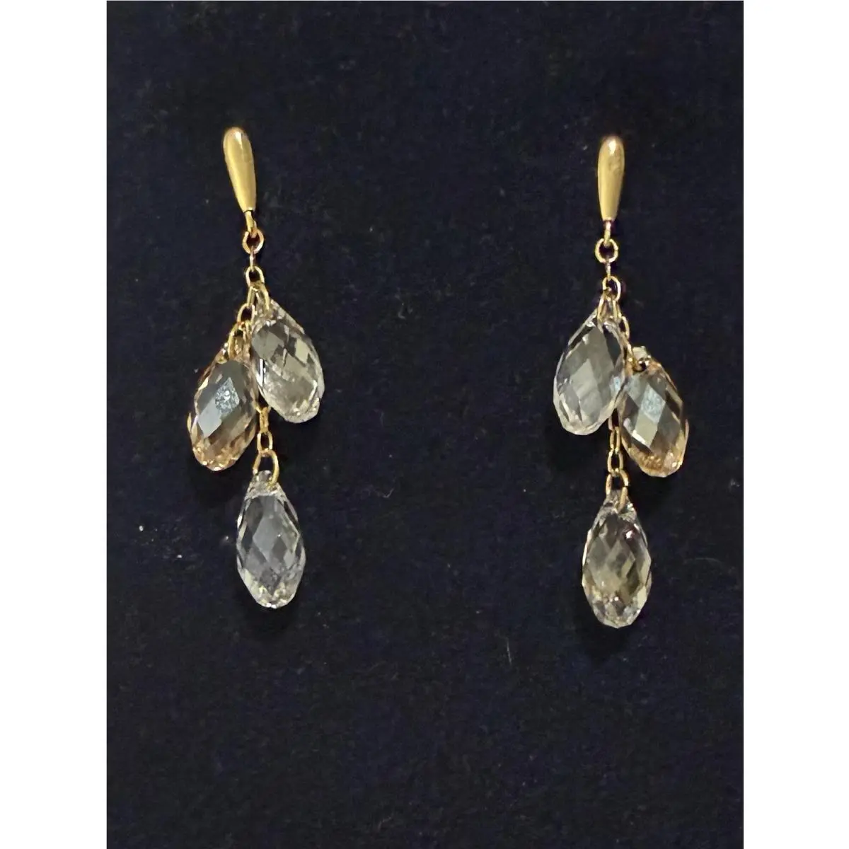 Nbo  - Lagoon Cluster Earrings 1098484 by Swarovski