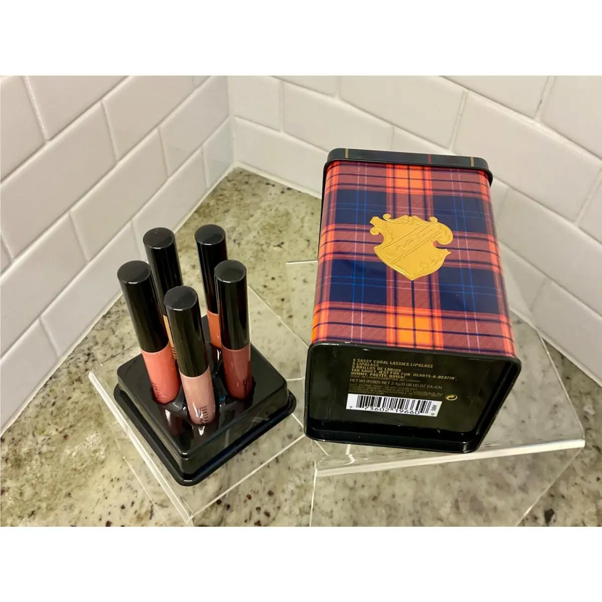 Mac 5 Sassy Coral Lassies Lipglass From A Tartans Tale Limited Edition by MAC Cosmetics