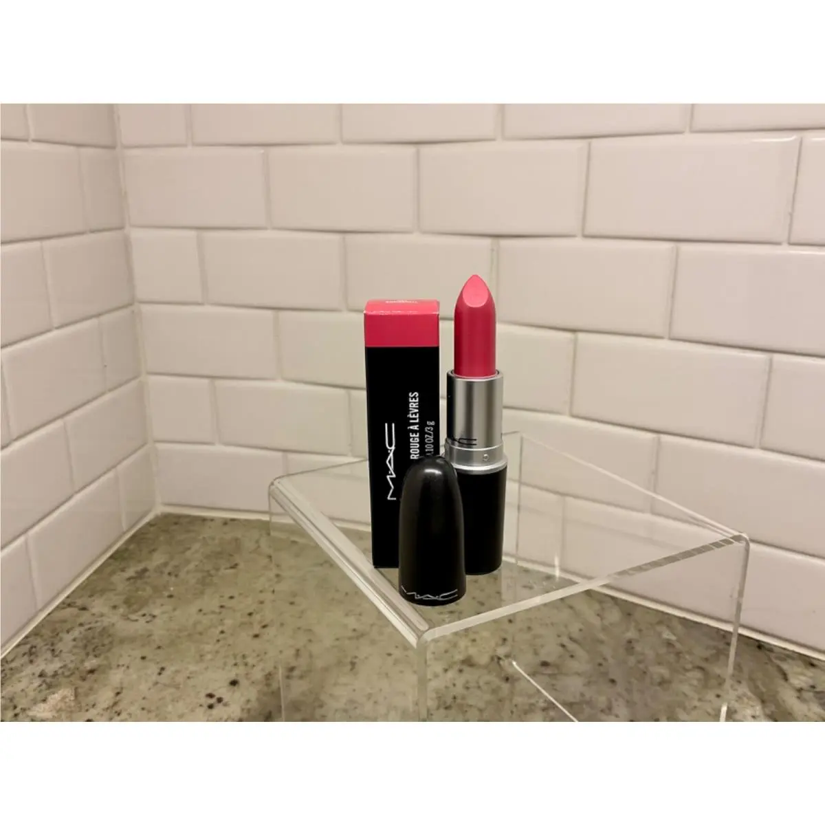 Mac 303 Bombshell Frost Lipstick Full Size by MAC Cosmetics