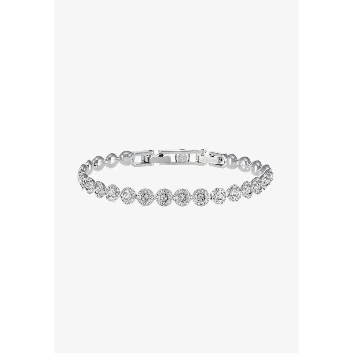 Angelic Bracelet Rhodium Plated Clear Crystal by Swarovski