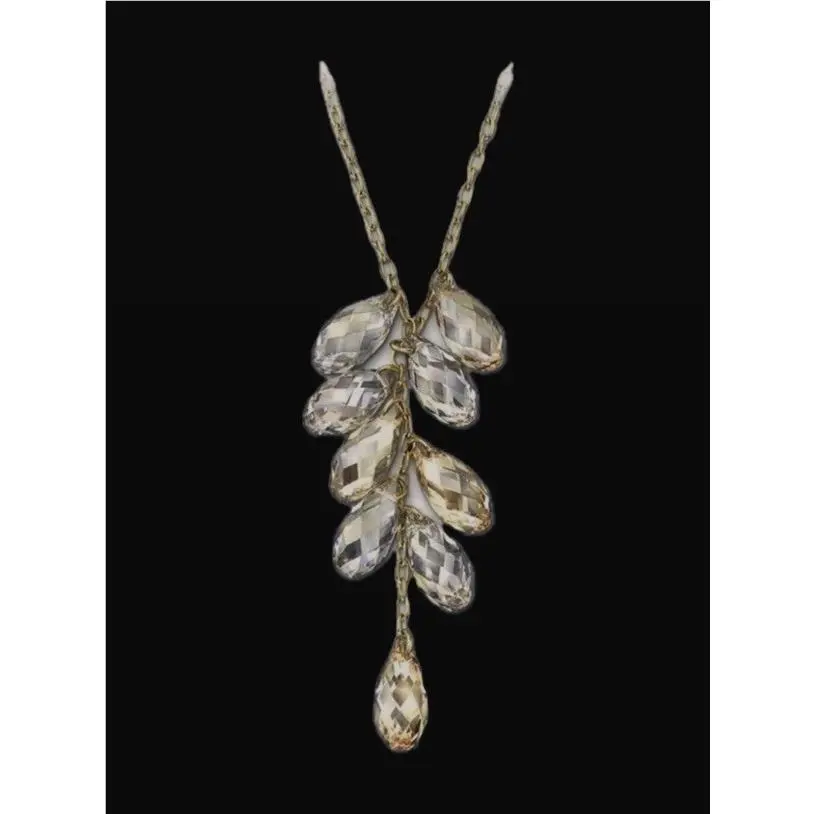 Nbo  - Lagoon Cluster Necklace 1098482 by Swarovski