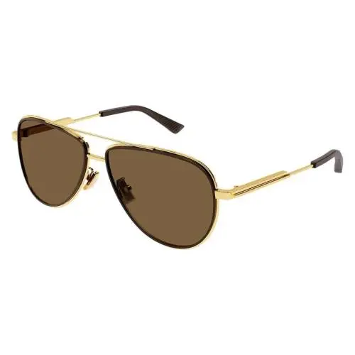 Sunglasses BV1240s 002 59-14-140 XL D by Bottega Veneta