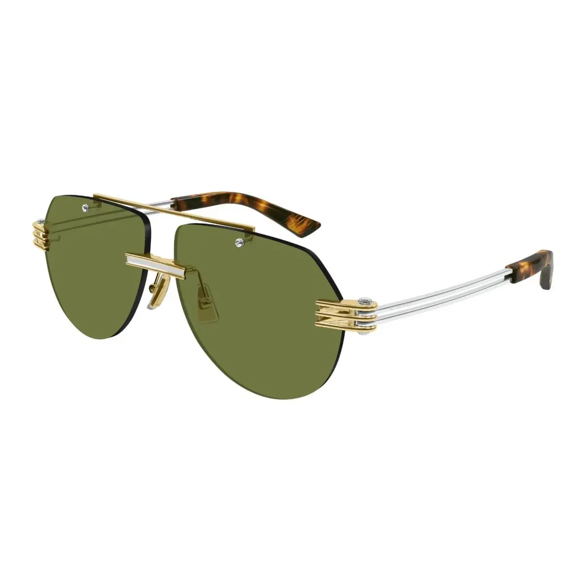 Sunglasses BV1342S 003 59-13-145 XL D by Bottega Veneta
