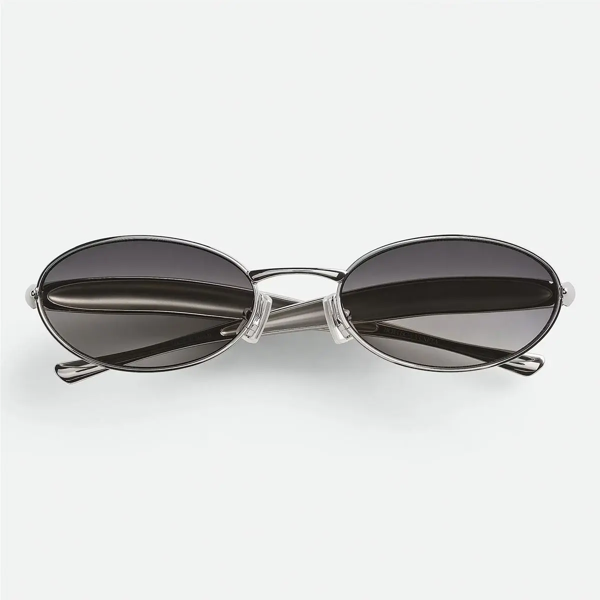 BV1386S Sunglasses – Silver / Grey – – Made in Italy by Bottega Veneta