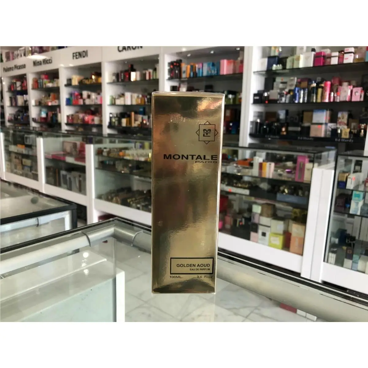 Golden Aoud 100ml/3.4oz Edp Spray Unisex Luxury Collectible by Montale