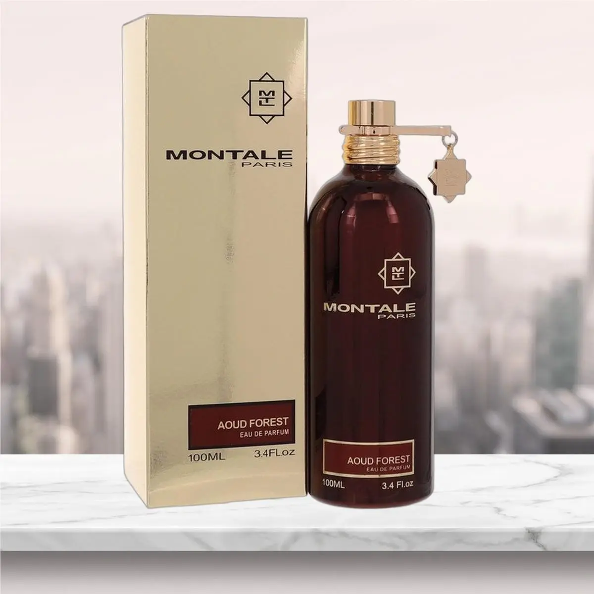 Aoud Forest Eau De Parfum Spray Unisex By  - 3.4 oz by Montale