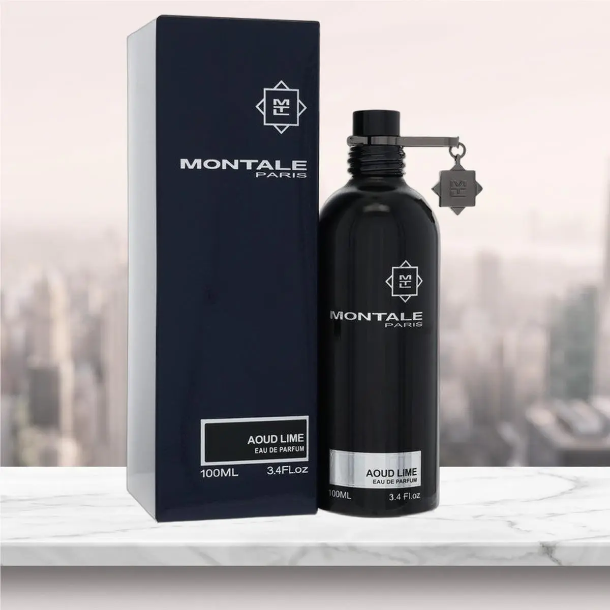 Aoud Lime Eau De Parfum Spray Unisex By  - 3.4 oz by Montale