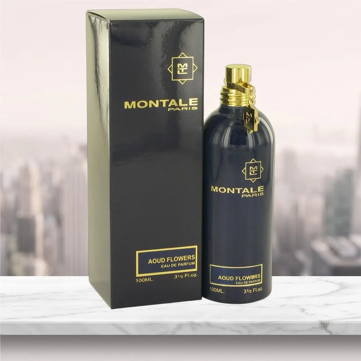 Aoud Flowers Eau De Parfum Spray By  - 3.3 oz by Montale
