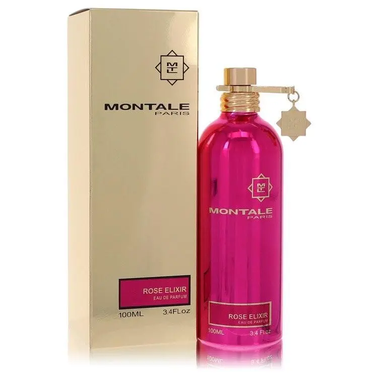 Rose Elixir Eau De Parfum Spray 3.4 oz 100ml Perfume Fragrance For Women by Montale