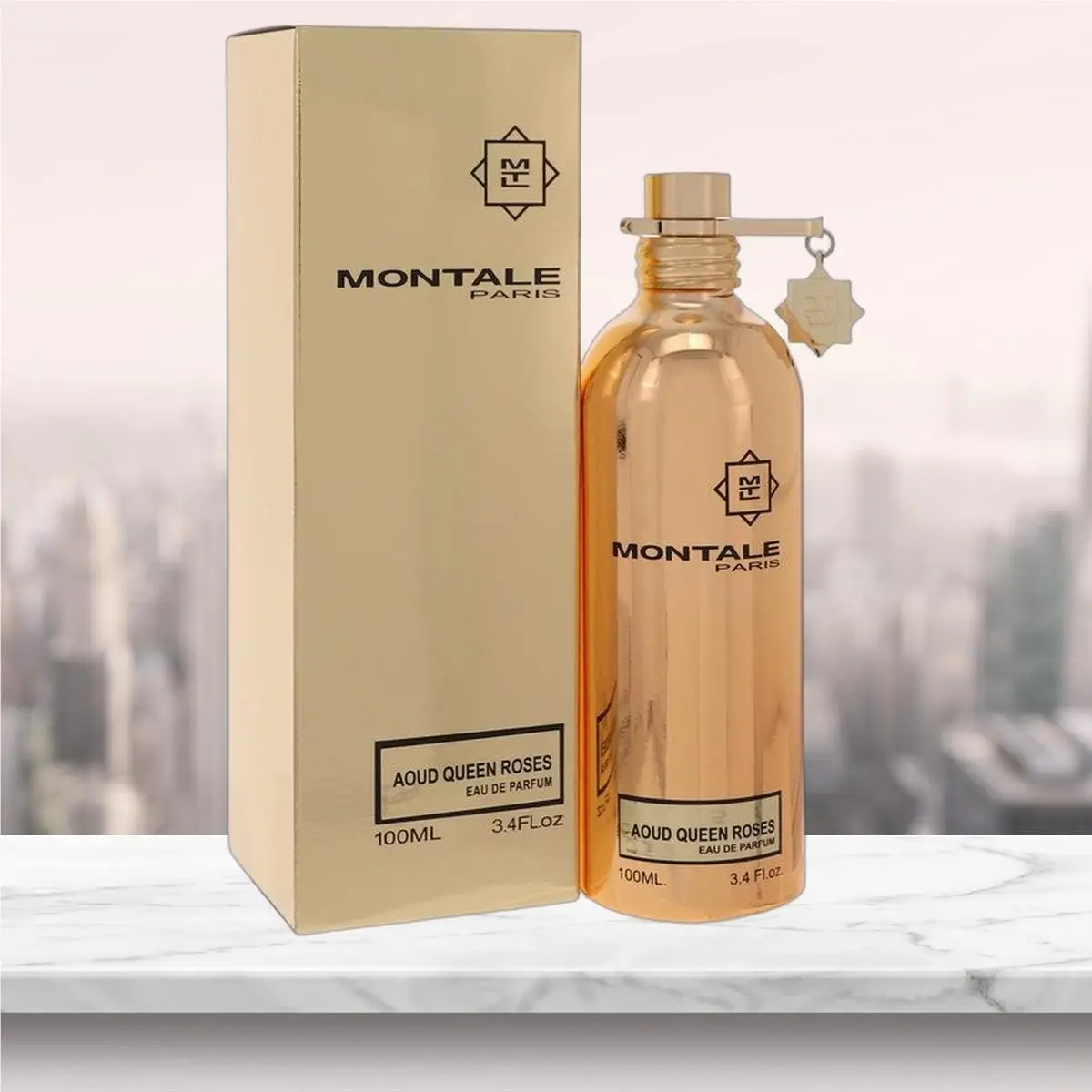 Aoud Queen Roses Eau De Parfum Spray Unisex By  - 3.4 oz by Montale