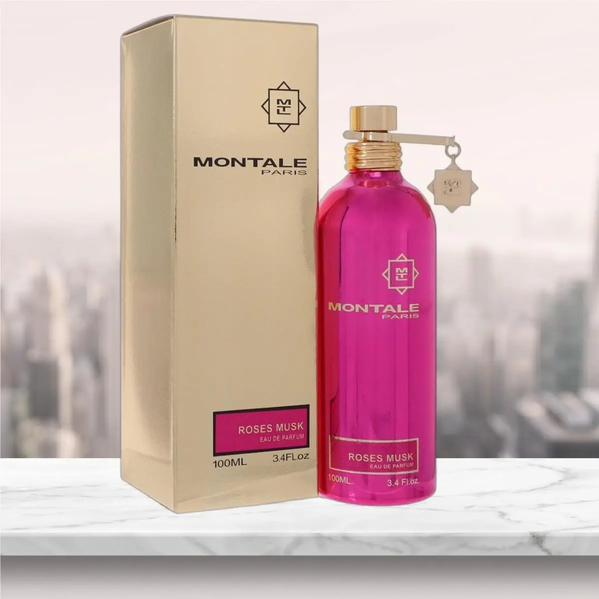 Roses Musk Eau De Parfum Spray By  - 3.4 oz by Montale