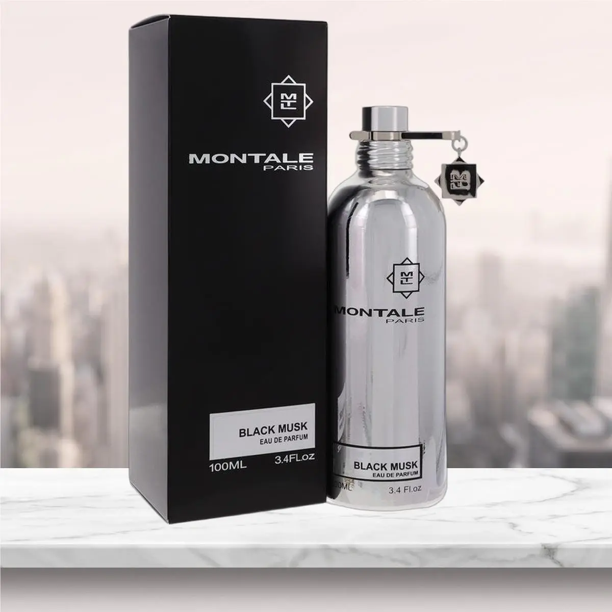 Black Musk Eau De Parfum Spray Unisex By  - 3.4 oz by Montale