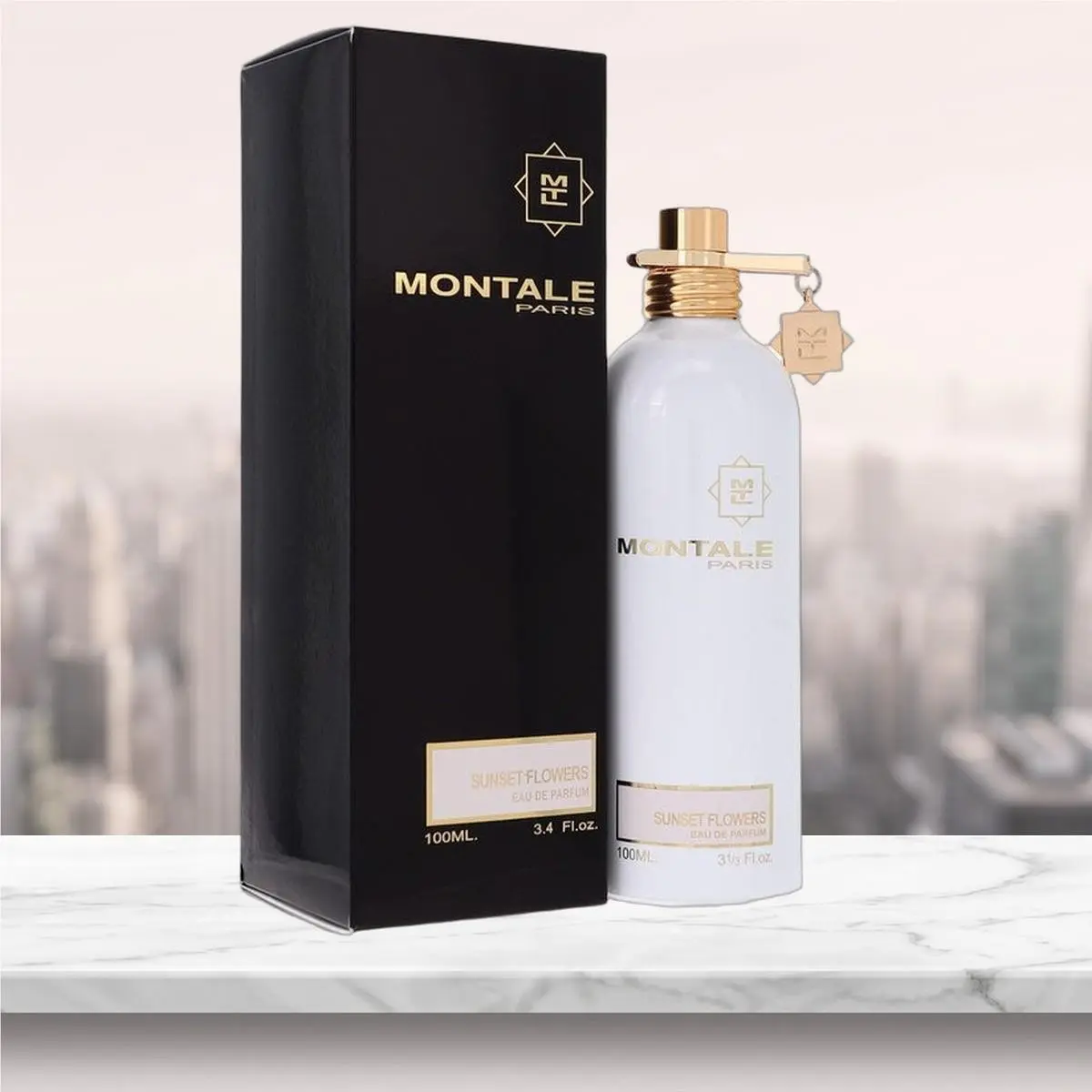 Sunset Flowers Eau De Parfum Spray By  - 3.3 oz by Montale
