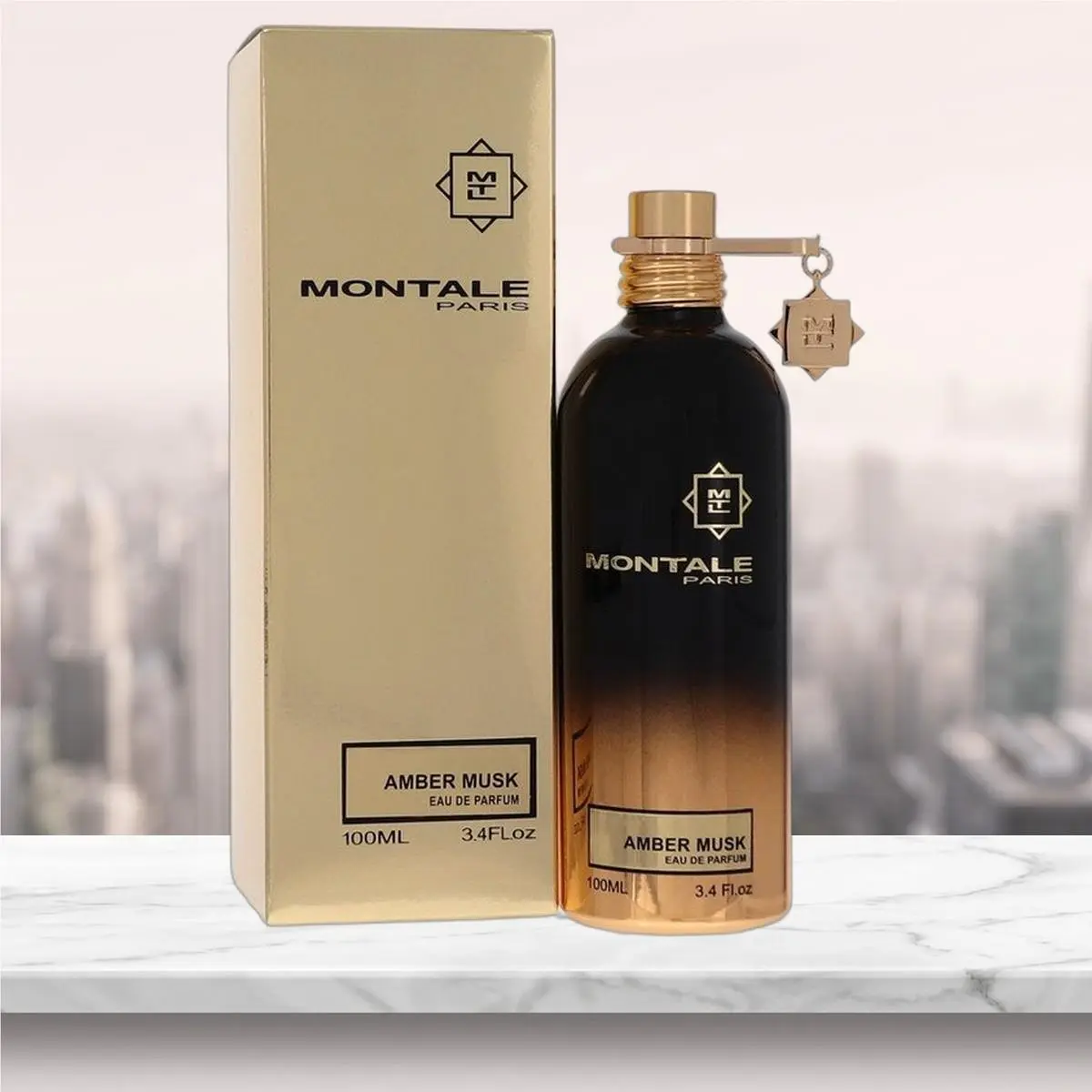 Amber Musk Eau De Parfum Spray Unisex By  - 3.4 oz by Montale