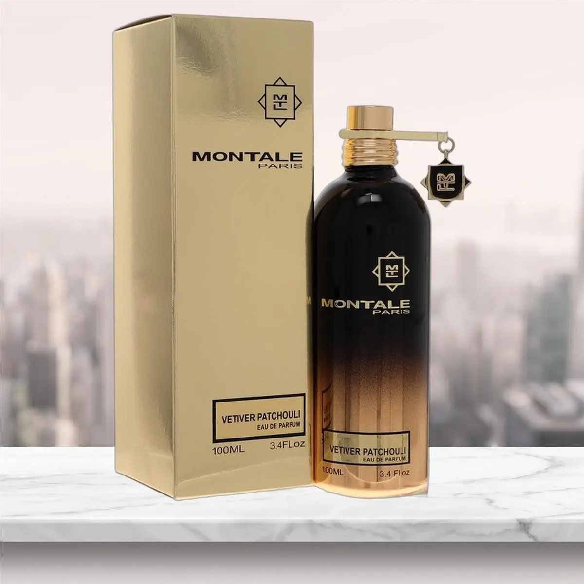 Vetiver Patchouli Eau De Parfum Spray Unisex By  - 3.4 oz by Montale
