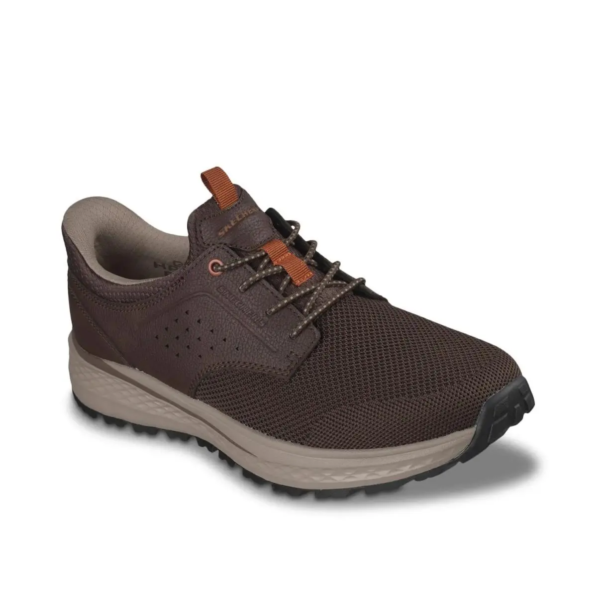 Flash Skechers Relaxed Fit Slade Ultra Colorado Hands Free Slip-on Shoes - Dark Brown