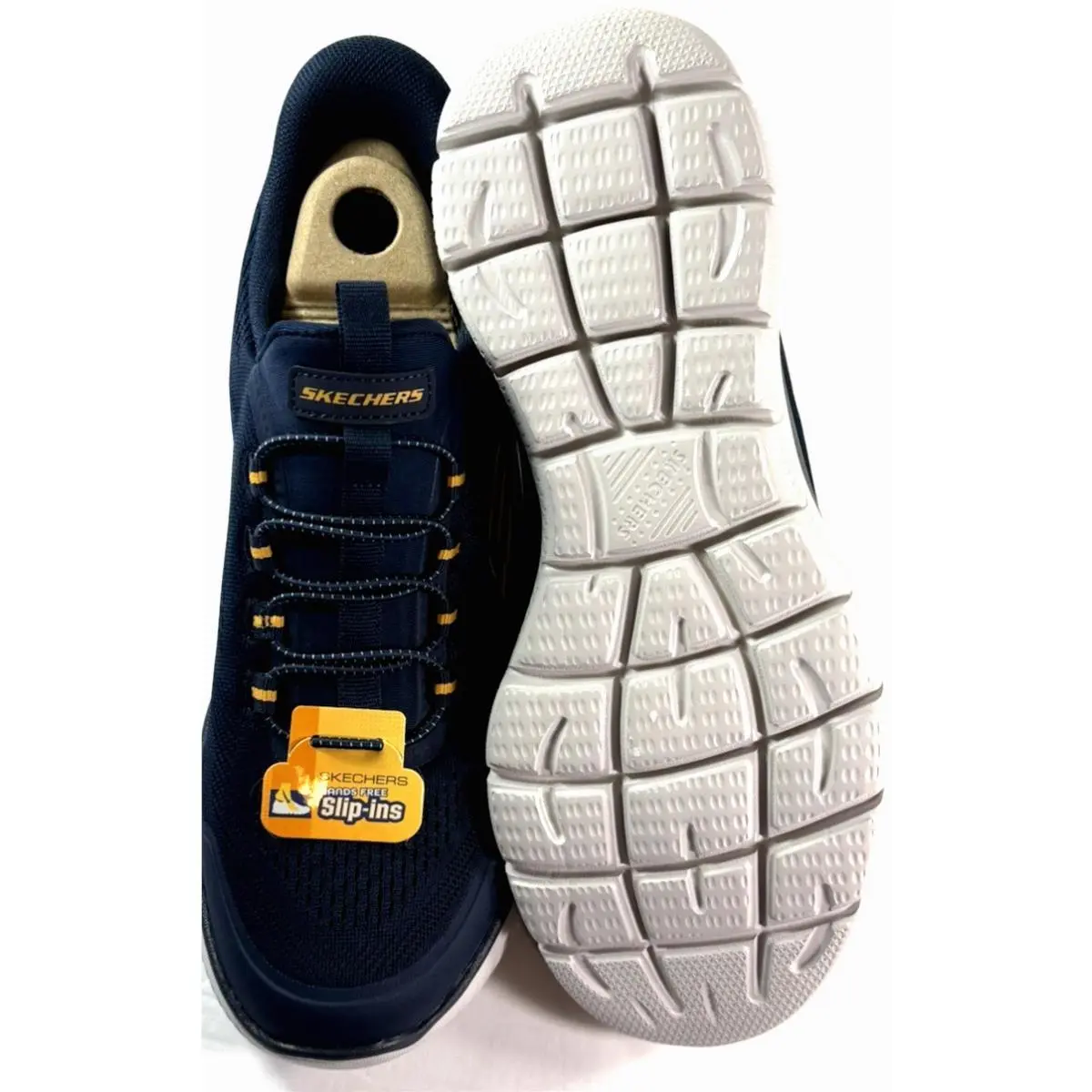 Skechers shoes - TOP RATE - TOP RATE - NAVY-YELLOW 21