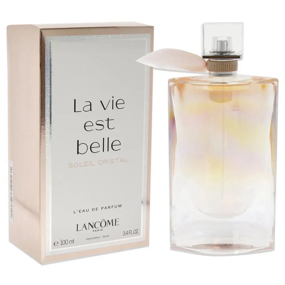 LA Vie Est Belle Soleil Cristal Lancome 3.4 oz / 100 ml L`eau de Parfum Women by Lancôme