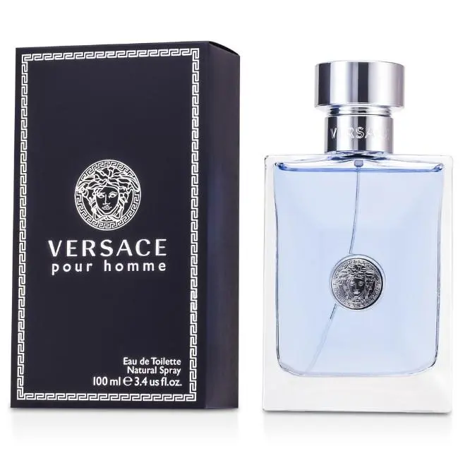 Versace Pour Homme Cologne By Versace For Men 3.4 Oz Eau De Toilette Spray