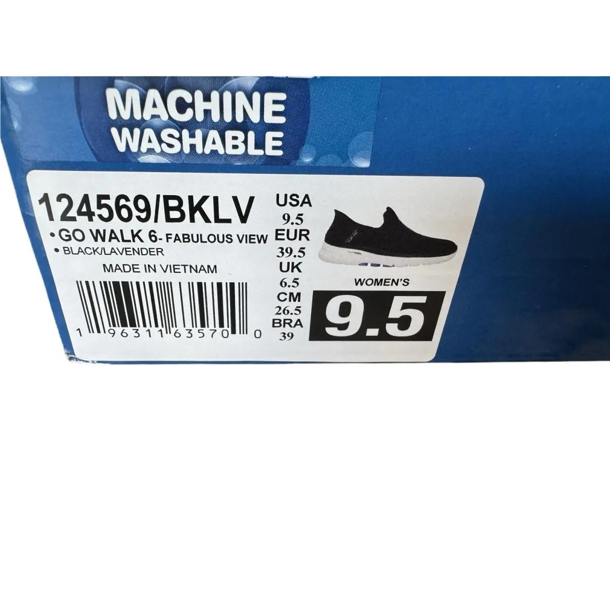 Skechers shoes - Skechers Go Walk 6 - Walk - Black (UPC: 196311635625) 5