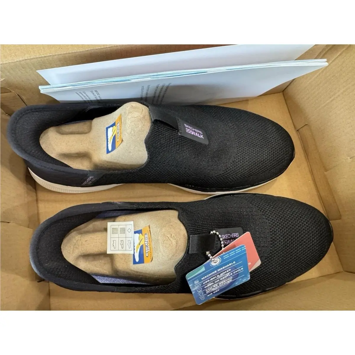 Skechers shoes - Skechers Go Walk 6 - Walk - Black (UPC: 196311635625) 2