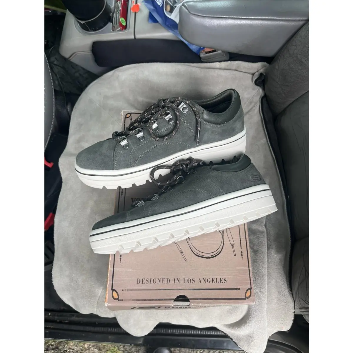 Skechers shoes - Street Cleats 2 Fashion Trail - Olive 9
