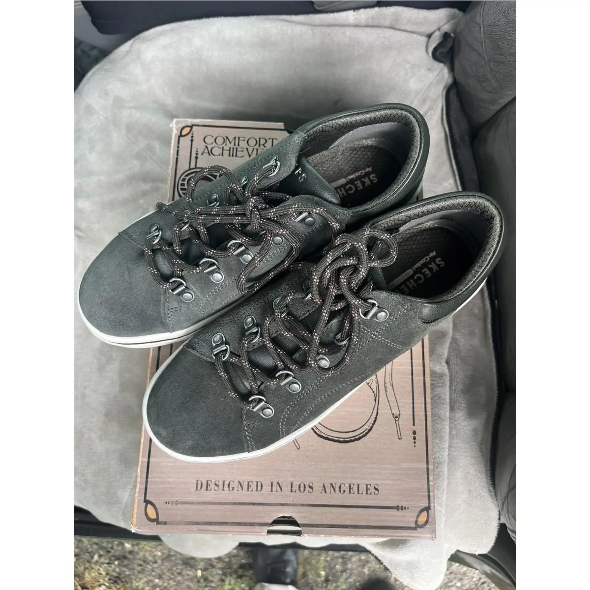 Skechers shoes - Street Cleats 2 Fashion Trail - Olive 10
